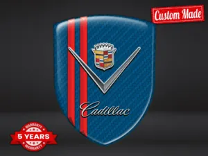 Cadillac Pegatinas Cúpula Estilo Carreras Etiquetas Elegantes ST